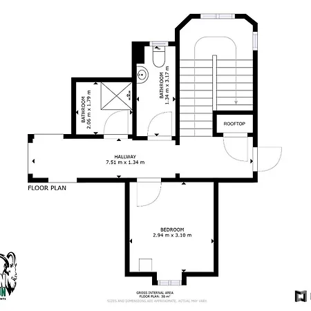 Solution-grischun - Zentrales Dachzimmer - Kaffee&tee - Gemeinschaftsbad - Etagenbett -dachterrasse * Coire